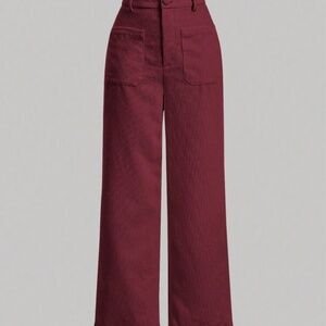 Burgundy Corduroy